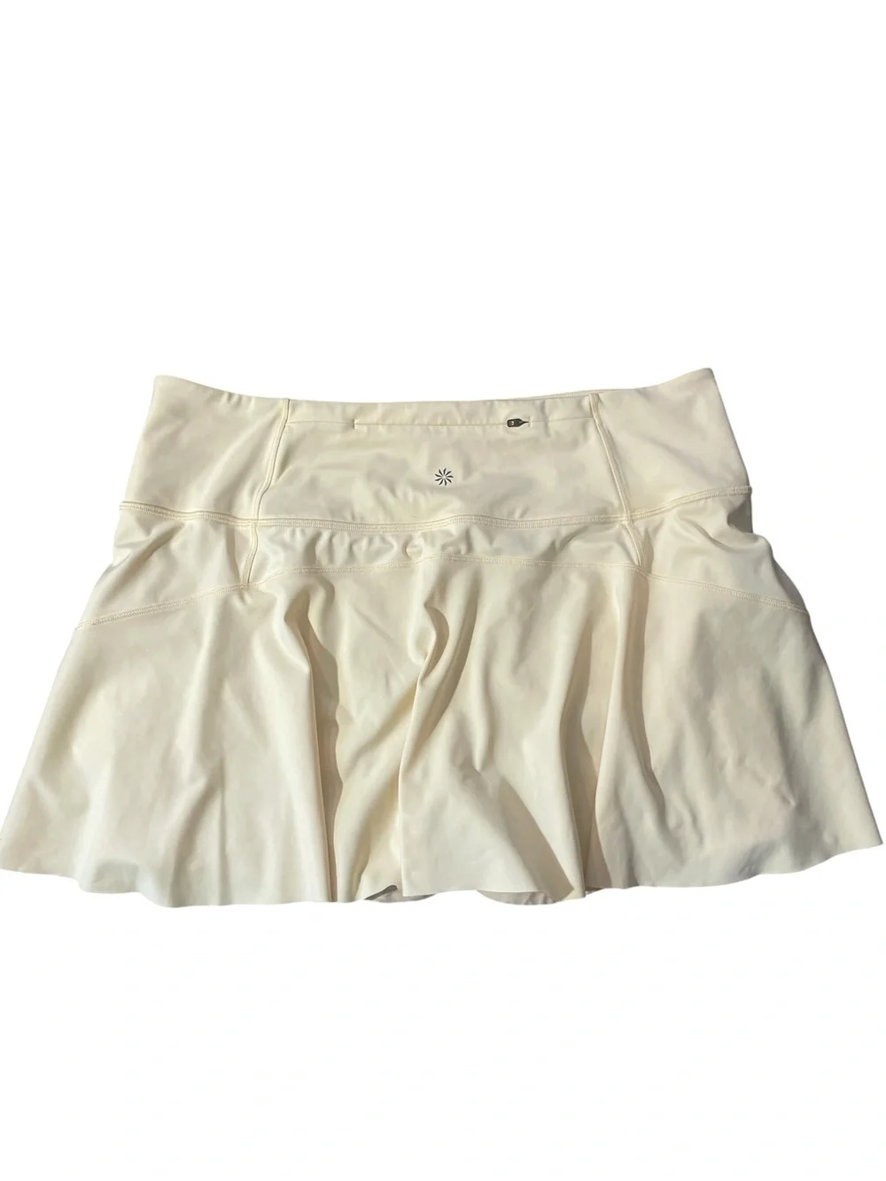 C16- Athletes Athleta Yellow Athletic Skirt with Flared Hem